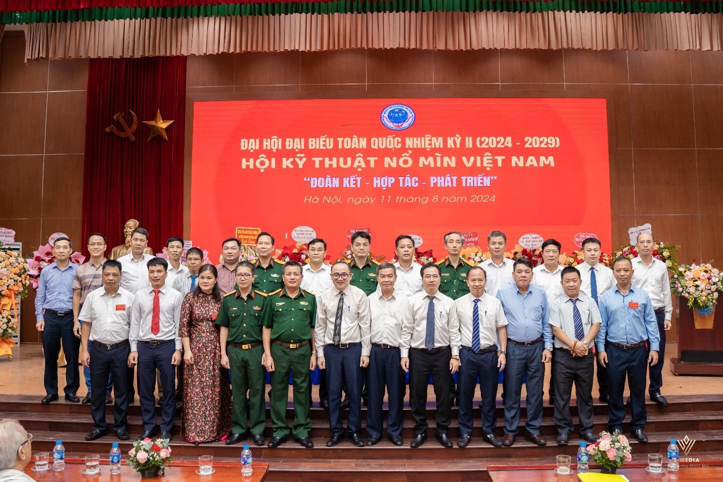 Đại hội đại biểu toàn quốc Hội Kỹ thuật nổ mìn Việt Nam, nhiệm kỳ II thành công tốt đẹp