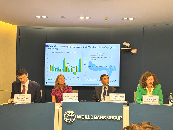 WB: Kinh tế Việt Nam dự báo tăng trưởng 6,8% vào năm 2025