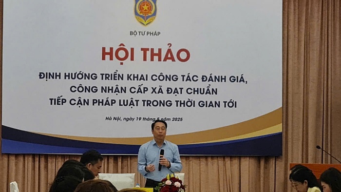 Toạ đàm về Định hướng công tác đánh giá, công nhận cấp xã đạt chuẩn tiếp cận pháp luật