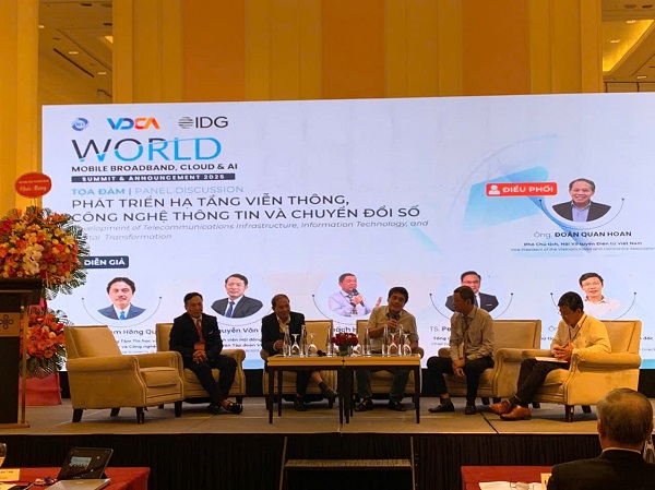 World Mobile Broadband, Cloud & AI Summit 2025: Tối ưu hóa mạng 5G thông qua ứng dụng AI và Blockchain, phát huy vai trò của điện toán đám mây.
