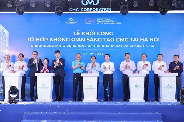 Lễ Khởi công Tố hợp Không gian Sáng tạo CMC tại Hà Nội