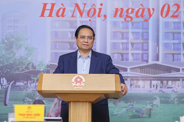 Thủ tướng: Triển khai ngay cơ chế đặc thù với nhà ở xã hội; lập Quỹ nhà ở quốc gia trong tháng 6