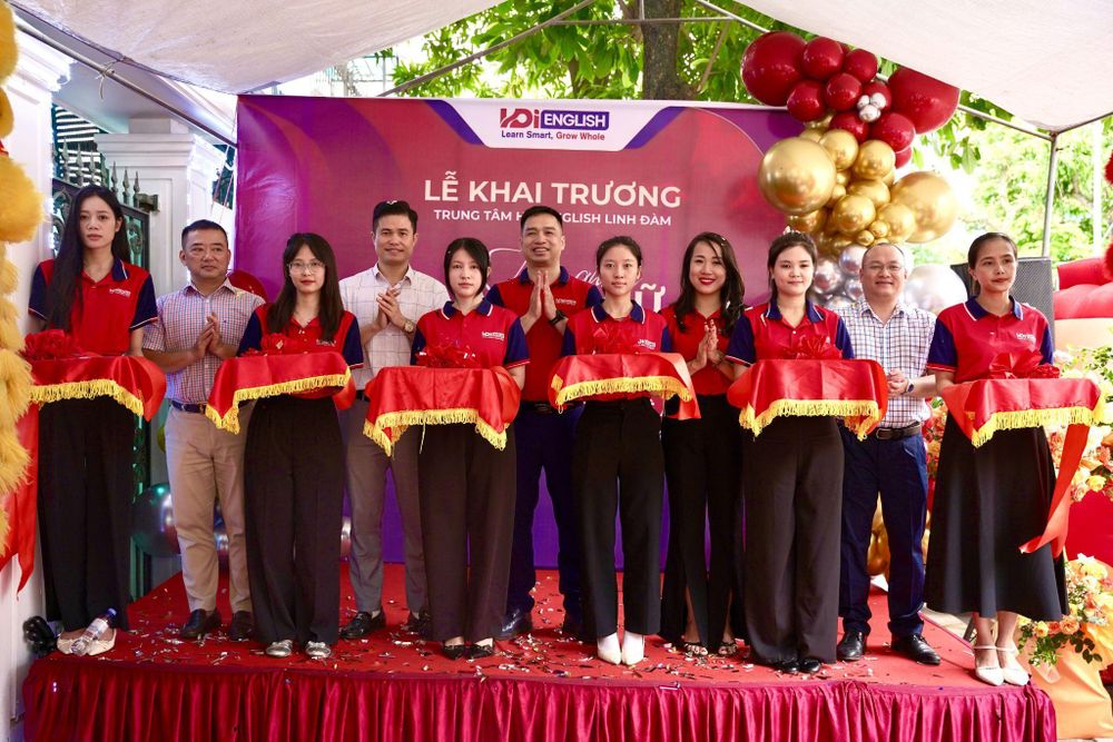 HDI English Linh Đàm chính thức khai trương - Trung tâm Anh ngữ thế hệ mới 