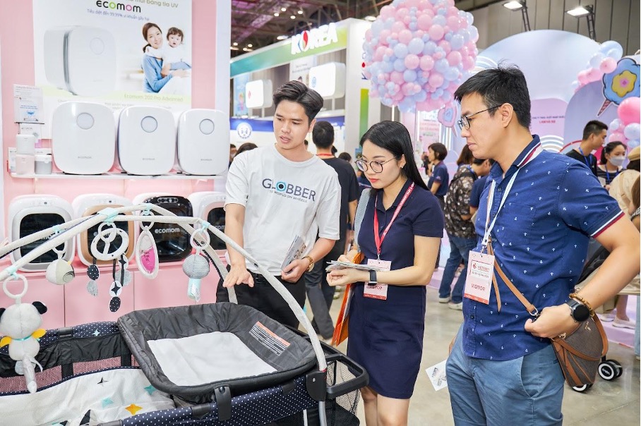 TNCL tạo sức hút tại triển lãm Vietbaby Fair HCM 2024